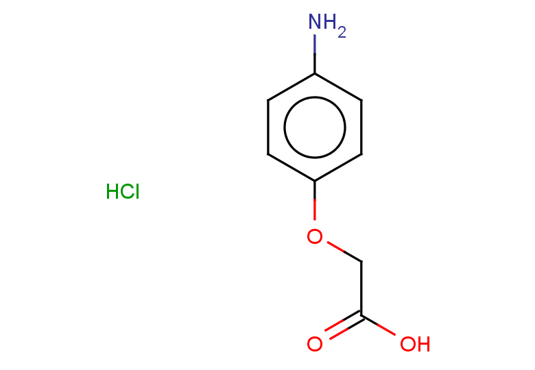 2-(4-aminophenoxy)acetic acid hydrochloride
