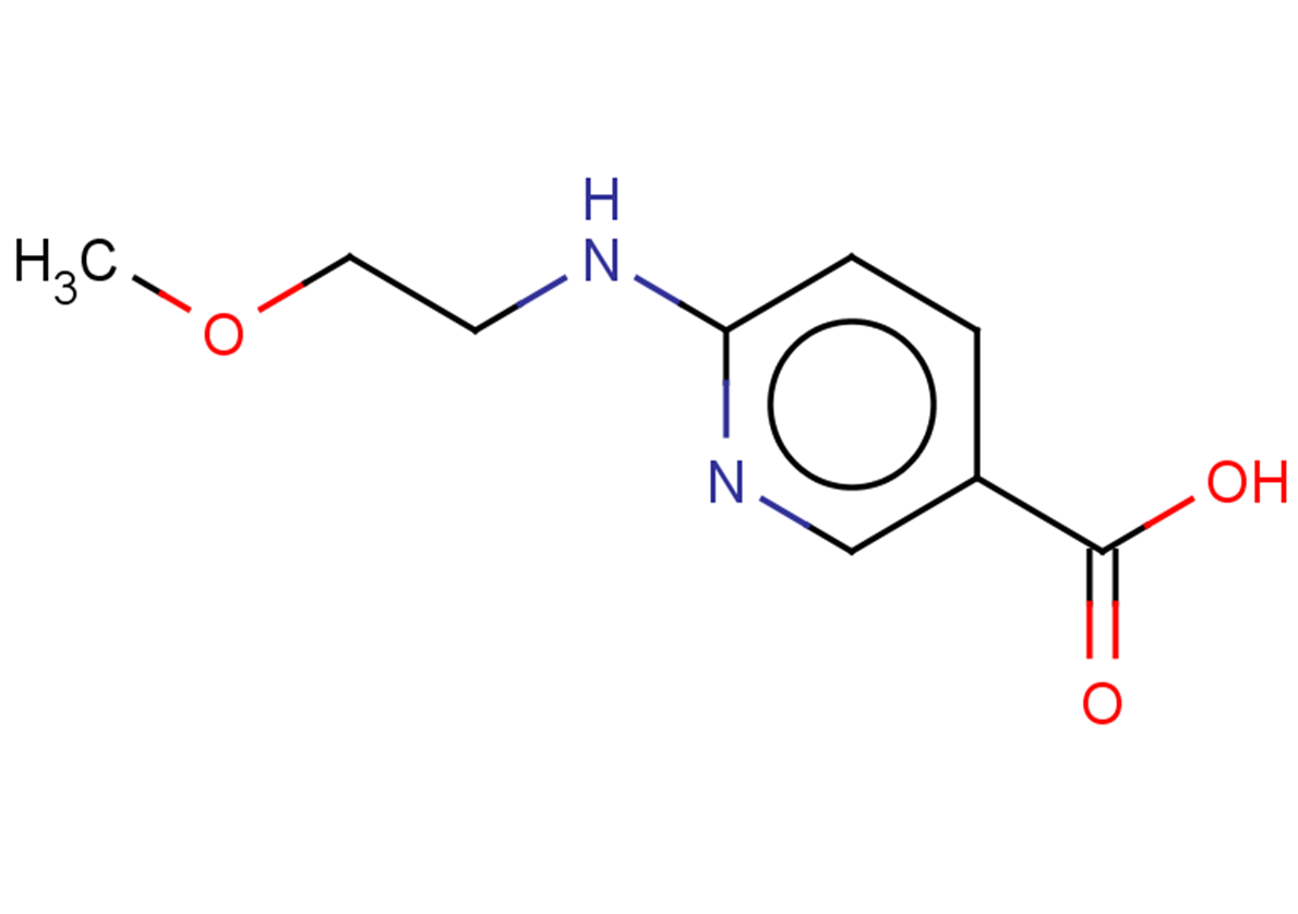6-[(2-methoxyethyl)amino]pyridine-3-carboxylic acid