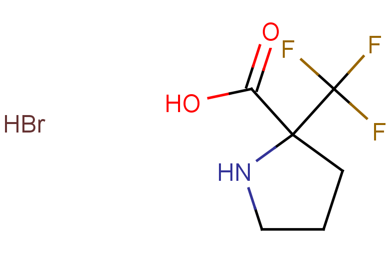 2-(trifluoromethyl)pyrrolidine-2-carboxylic acid hydrobromide
