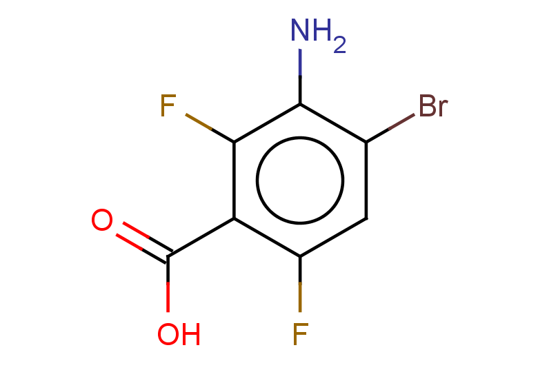 3-amino-4-bromo-2,6-difluorobenzoic acid