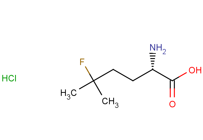 (2S)-2-amino-5-fluoro-5-methylhexanoic acid hydrochloride