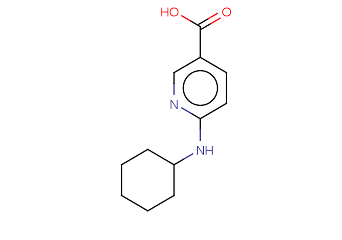 6-(cyclohexylamino)pyridine-3-carboxylic acid