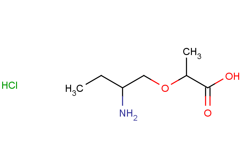2-(2-aminobutoxy)propanoic acid hydrochloride