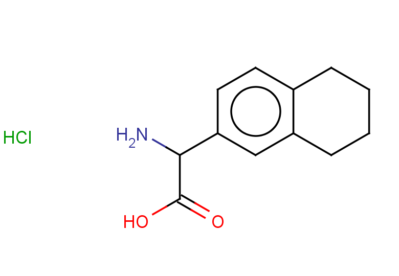 2-amino-2-(5,6,7,8-tetrahydronaphthalen-2-yl)acetic acid hydrochloride