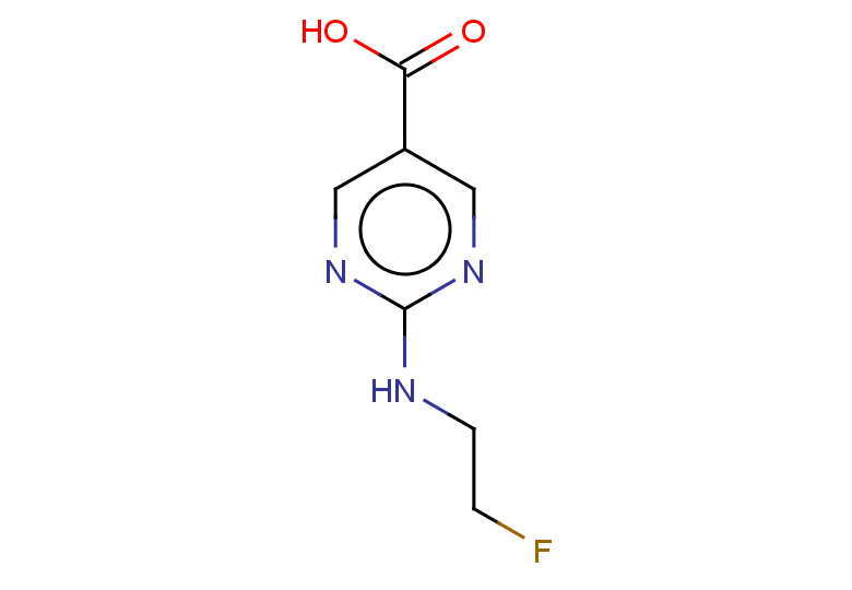 2-[(2-fluoroethyl)amino]pyrimidine-5-carboxylic acid