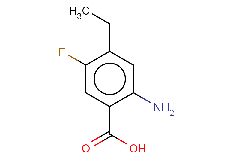 2-amino-4-ethyl-5-fluorobenzoic acid
