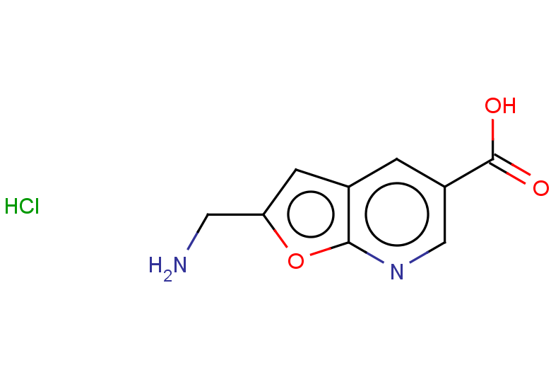 2-(aminomethyl)furo[2,3-b]pyridine-5-carboxylic acid hydrochloride