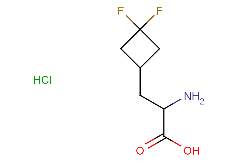2-amino-3-(3,3-difluorocyclobutyl)propanoic acid hydrochloride