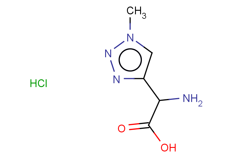 2-amino-2-(1-methyl-1H-1,2,3-triazol-4-yl)acetic acid hydrochloride