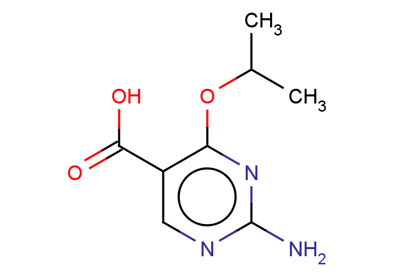 2-amino-4-(propan-2-yloxy)pyrimidine-5-carboxylic acid