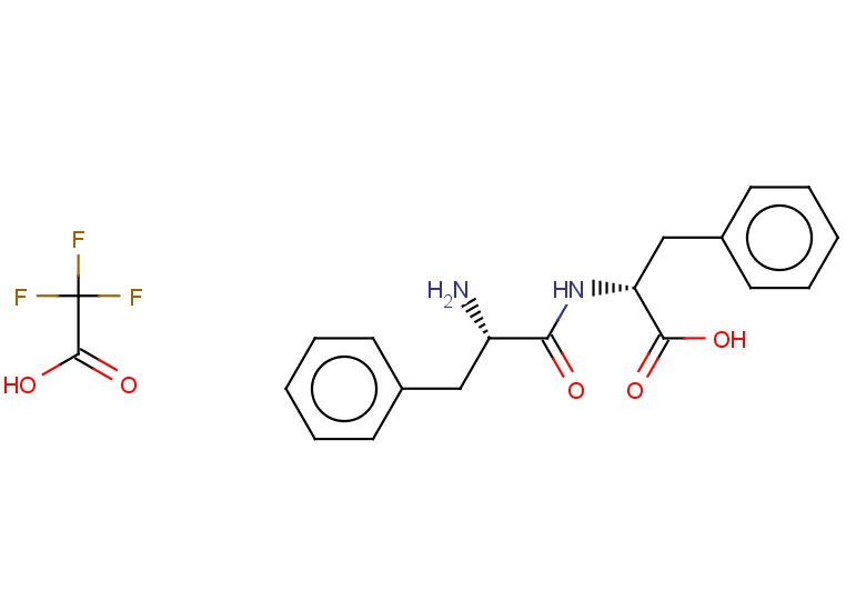 (2R)-2-[(2S)-2-amino-3-phenylpropanamido]-3-phenylpropanoic acid, trifluoroacetic acid