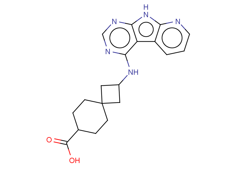 2-({4,6,8,10-tetraazatricyclo[7.4.0.0,2,7]trideca-1(9),2(7),3,5,10,12-hexaen-3-yl}amino)spiro[3.5]nonane-7-carboxylic acid