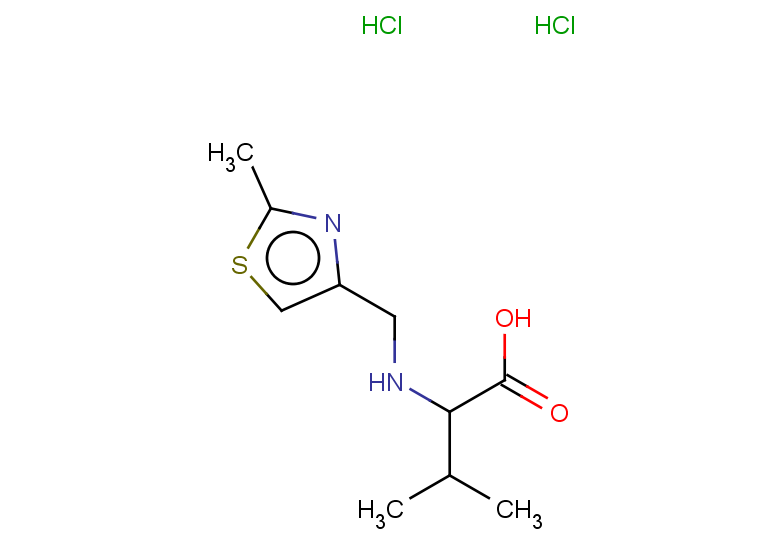 3-methyl-2-{[(2-methyl-1,3-thiazol-4-yl)methyl]amino}butanoic acid dihydrochloride