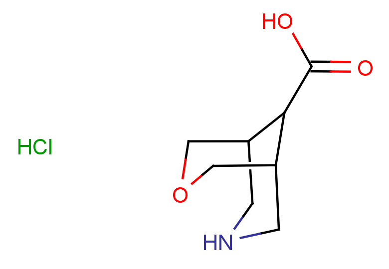 3-oxa-7-azabicyclo[3.3.1]nonane-9-carboxylic acid hydrochloride