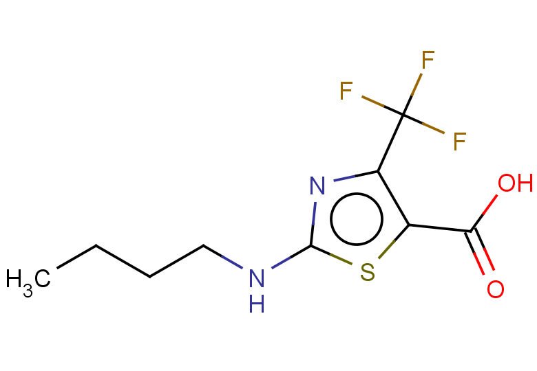 2-(butylamino)-4-(trifluoromethyl)-1,3-thiazole-5-carboxylic acid