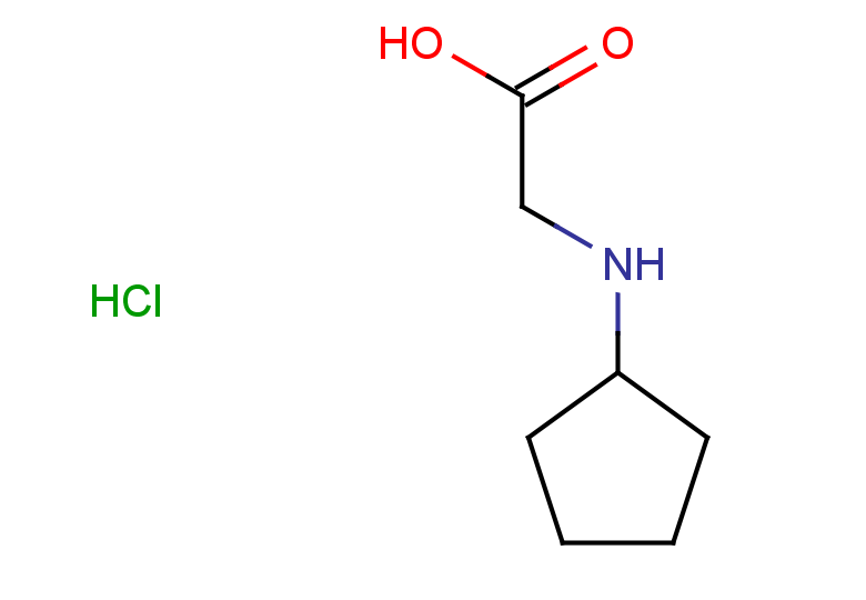 2-(cyclopentylamino)acetic acid hydrochloride