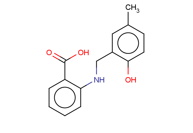 2-{[(2-hydroxy-5-methylphenyl)methyl]amino}benzoic acid