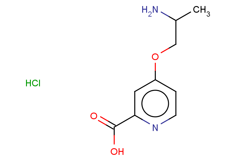 4-(2-aminopropoxy)pyridine-2-carboxylic acid hydrochloride