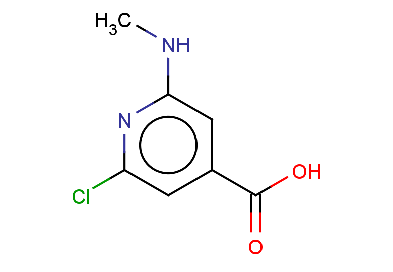 2-chloro-6-(methylamino)pyridine-4-carboxylic acid
