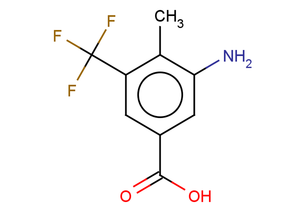 3-amino-4-methyl-5-(trifluoromethyl)benzoic acid