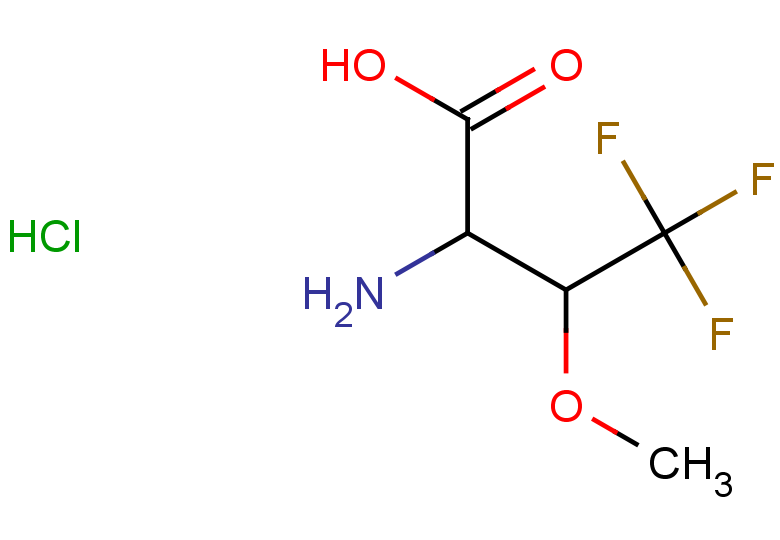 2-amino-4,4,4-trifluoro-3-methoxybutanoic acid hydrochloride