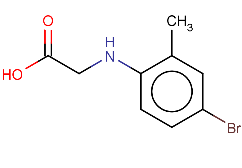 2-[(4-bromo-2-methylphenyl)amino]acetic acid