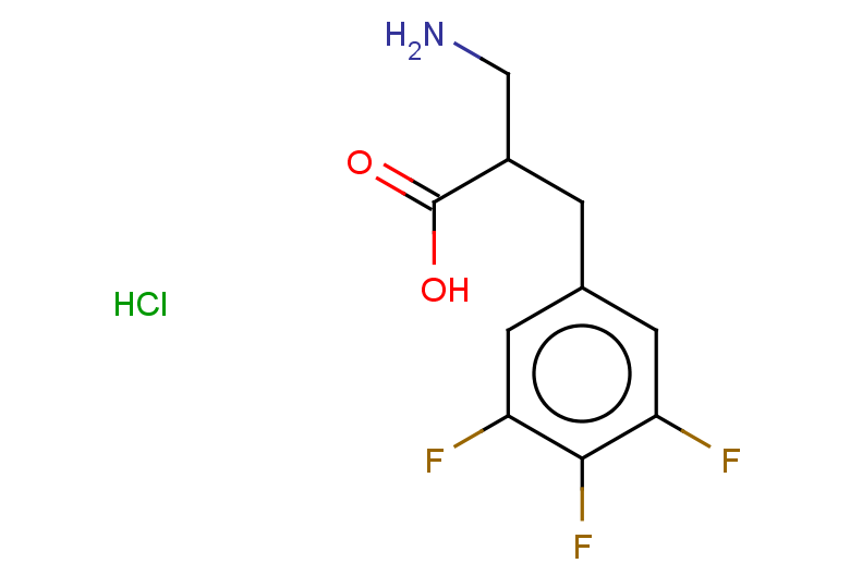 3-amino-2-[(3,4,5-trifluorophenyl)methyl]propanoic acid hydrochloride