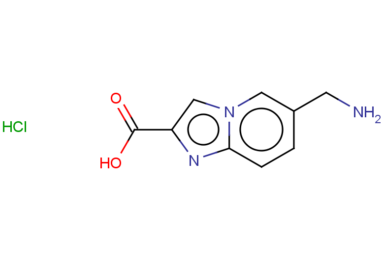 6-(aminomethyl)imidazo[1,2-a]pyridine-2-carboxylic acid hydrochloride
