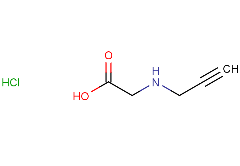 2-[(prop-2-yn-1-yl)amino]acetic acid hydrochloride