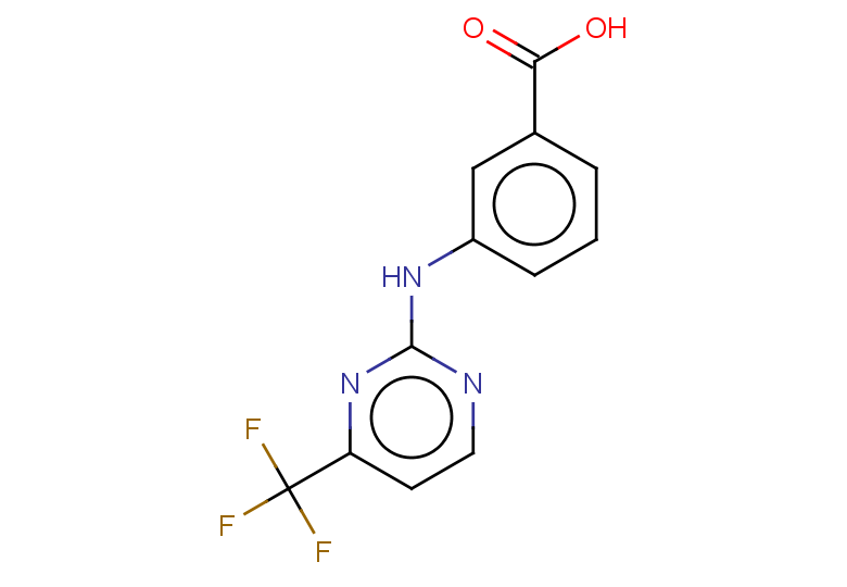 3-{[4-(trifluoromethyl)pyrimidin-2-yl]amino}benzoic acid