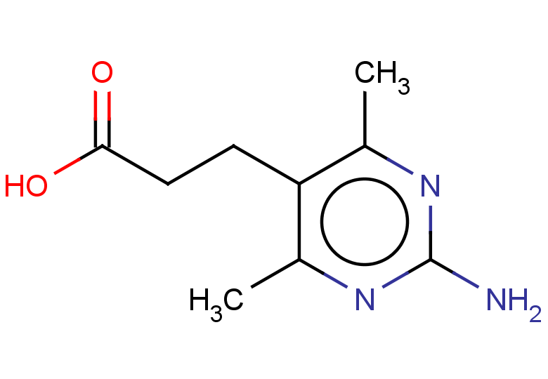 3-(2-amino-4,6-dimethylpyrimidin-5-yl)propanoic acid
