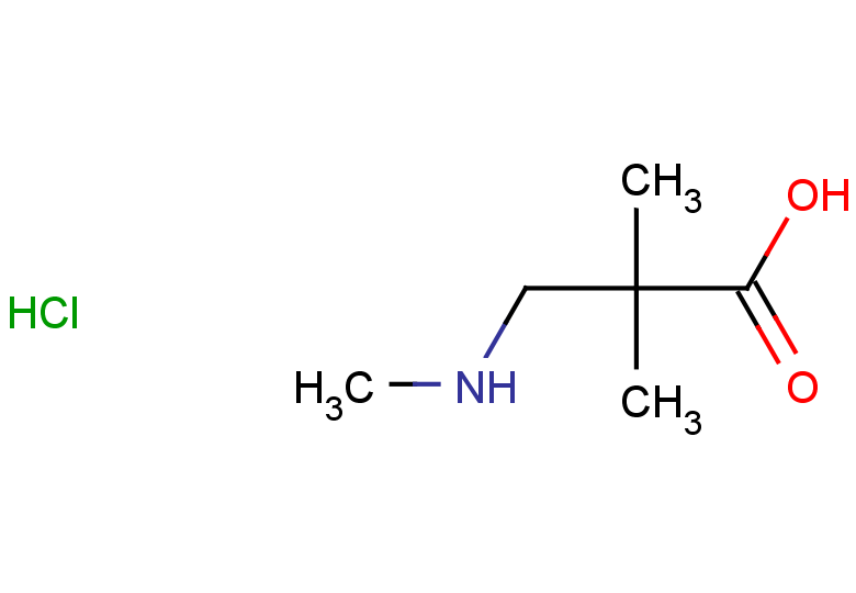 2,2-dimethyl-3-(methylamino)propanoic acid hydrochloride
