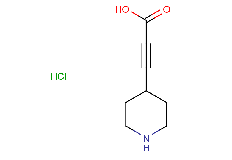 3-(piperidin-4-yl)prop-2-ynoic acid hydrochloride