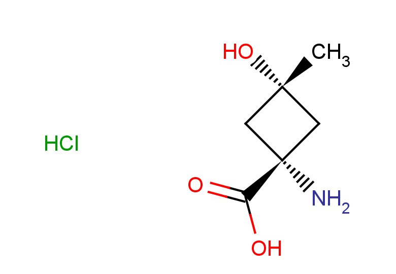 rac-(1r,3s)-1-amino-3-hydroxy-3-methylcyclobutane-1-carboxylic acid hydrochloride, trans