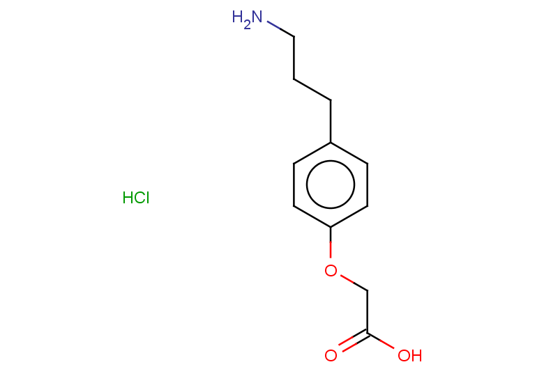 2-[4-(3-aminopropyl)phenoxy]acetic acid hydrochloride