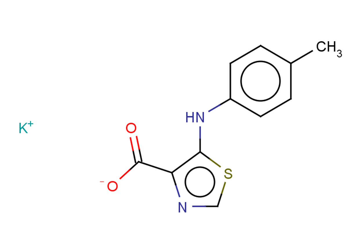 potassium 5-[(4-methylphenyl)amino]-1,3-thiazole-4-carboxylate