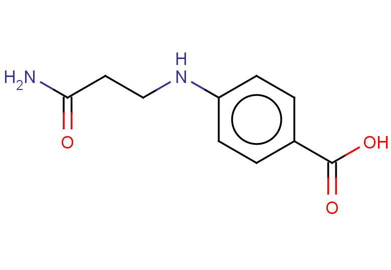 4-[(2-carbamoylethyl)amino]benzoic acid