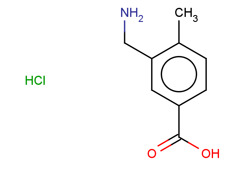 3-(aminomethyl)-4-methylbenzoic acid hydrochloride