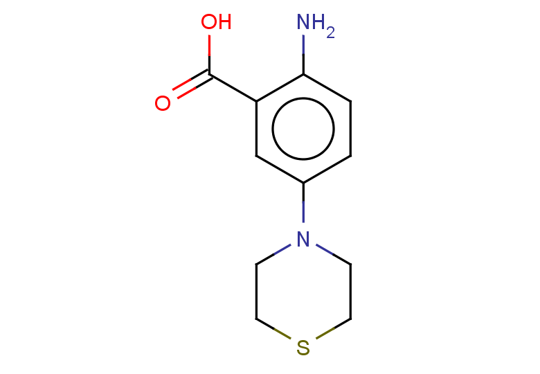2-amino-5-(thiomorpholin-4-yl)benzoic acid