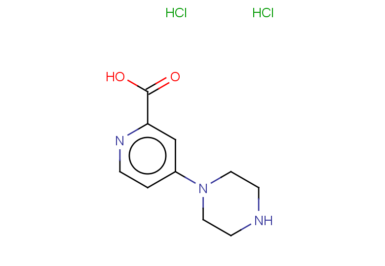 4-(piperazin-1-yl)pyridine-2-carboxylic acid dihydrochloride