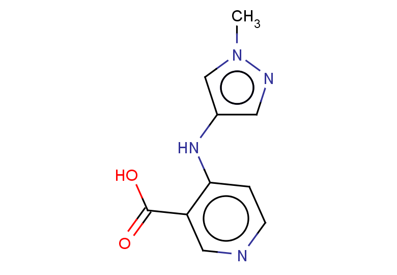 4-[(1-methyl-1H-pyrazol-4-yl)amino]pyridine-3-carboxylic acid
