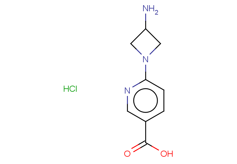 6-(3-aminoazetidin-1-yl)pyridine-3-carboxylic acid hydrochloride
