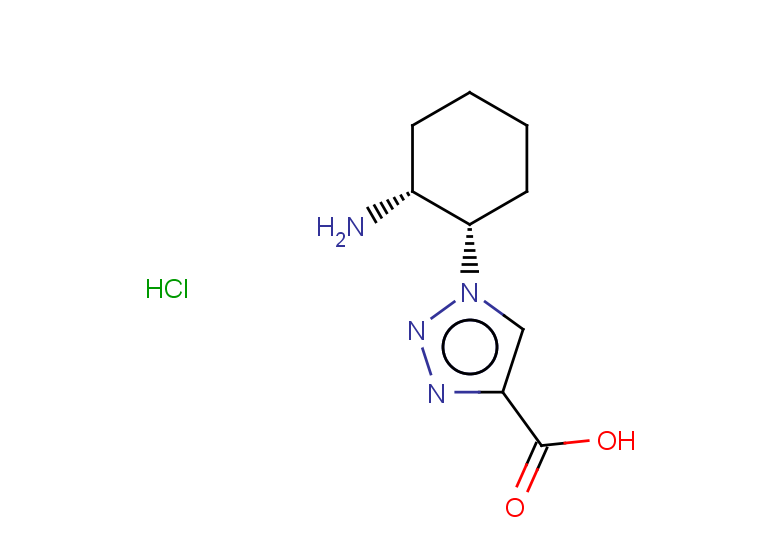 rac-1-[(1R,2S)-2-aminocyclohexyl]-1H-1,2,3-triazole-4-carboxylic acid hydrochloride, cis