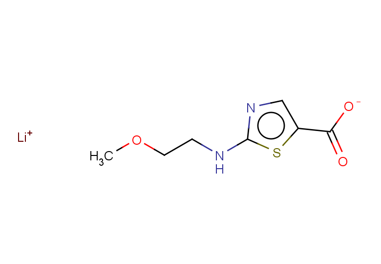 lithium 2-[(2-methoxyethyl)amino]-1,3-thiazole-5-carboxylate