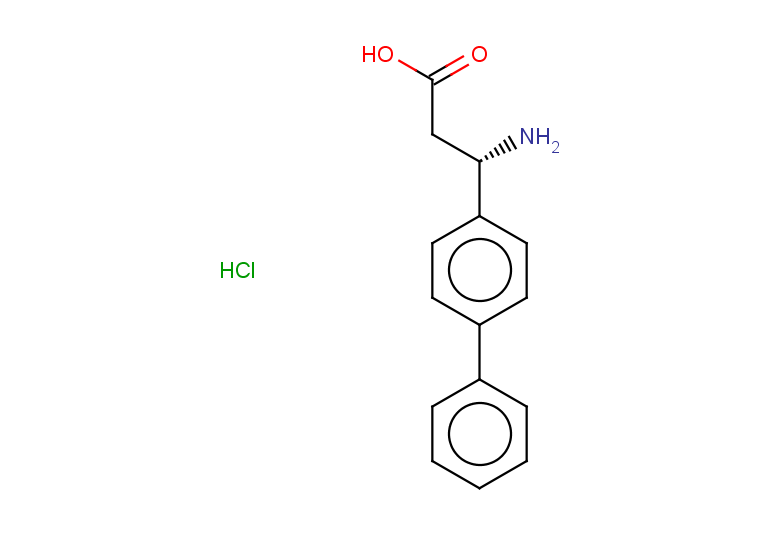 (3S)-3-amino-3-(4-phenylphenyl)propanoic acid hydrochloride