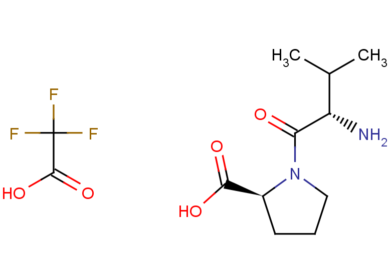 (2S)-1-[(2S)-2-amino-3-methylbutanoyl]pyrrolidine-2-carboxylic acid trifluoroacetate