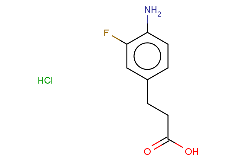 3-(4-amino-3-fluorophenyl)propanoic acid hydrochloride