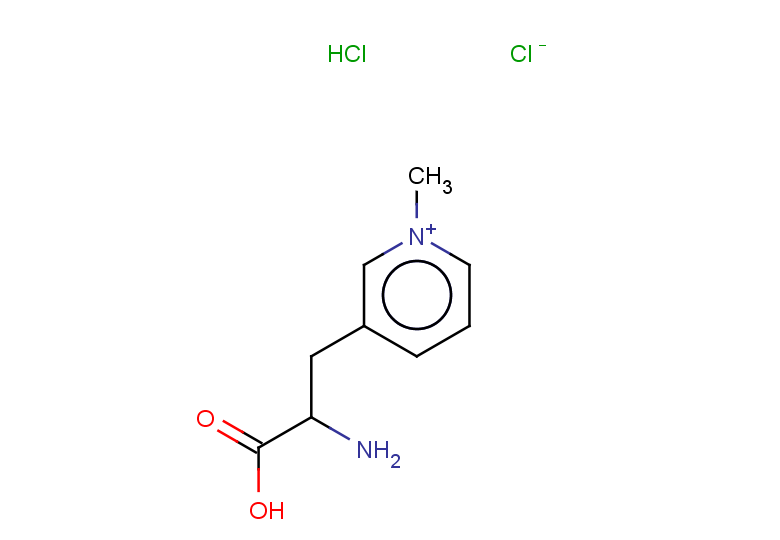 3-(2-amino-2-carboxyethyl)-1-methylpyridin-1-ium hydrochloride chloride