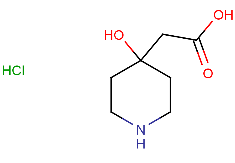 2-(4-hydroxypiperidin-4-yl)acetic acid hydrochloride