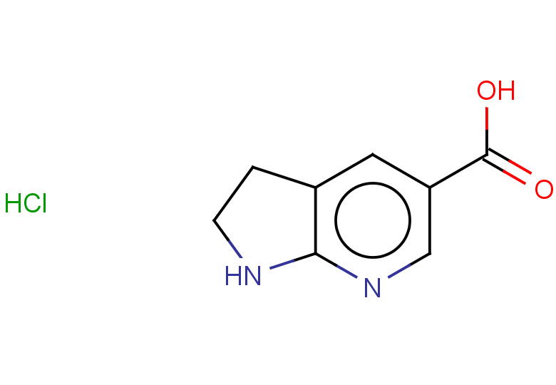 1H,2H,3H-pyrrolo[2,3-b]pyridine-5-carboxylic acid hydrochloride